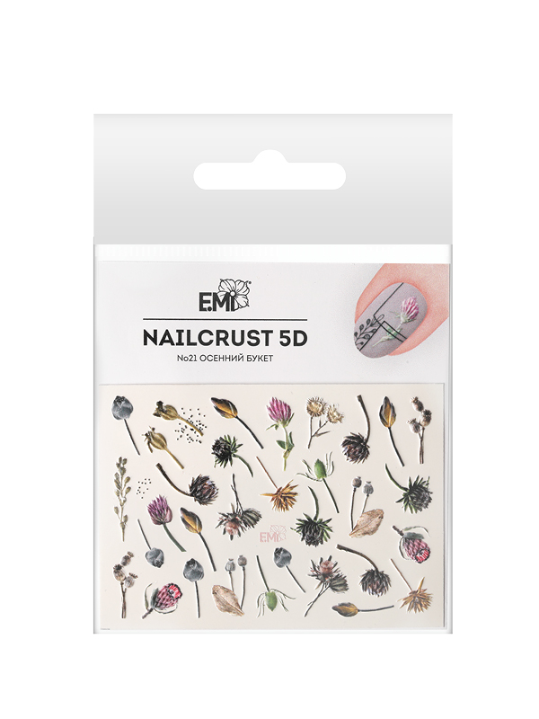 Купить NAILCRUST 5D №21 Осенний букет в официальном магазине EMI с доставкой по России