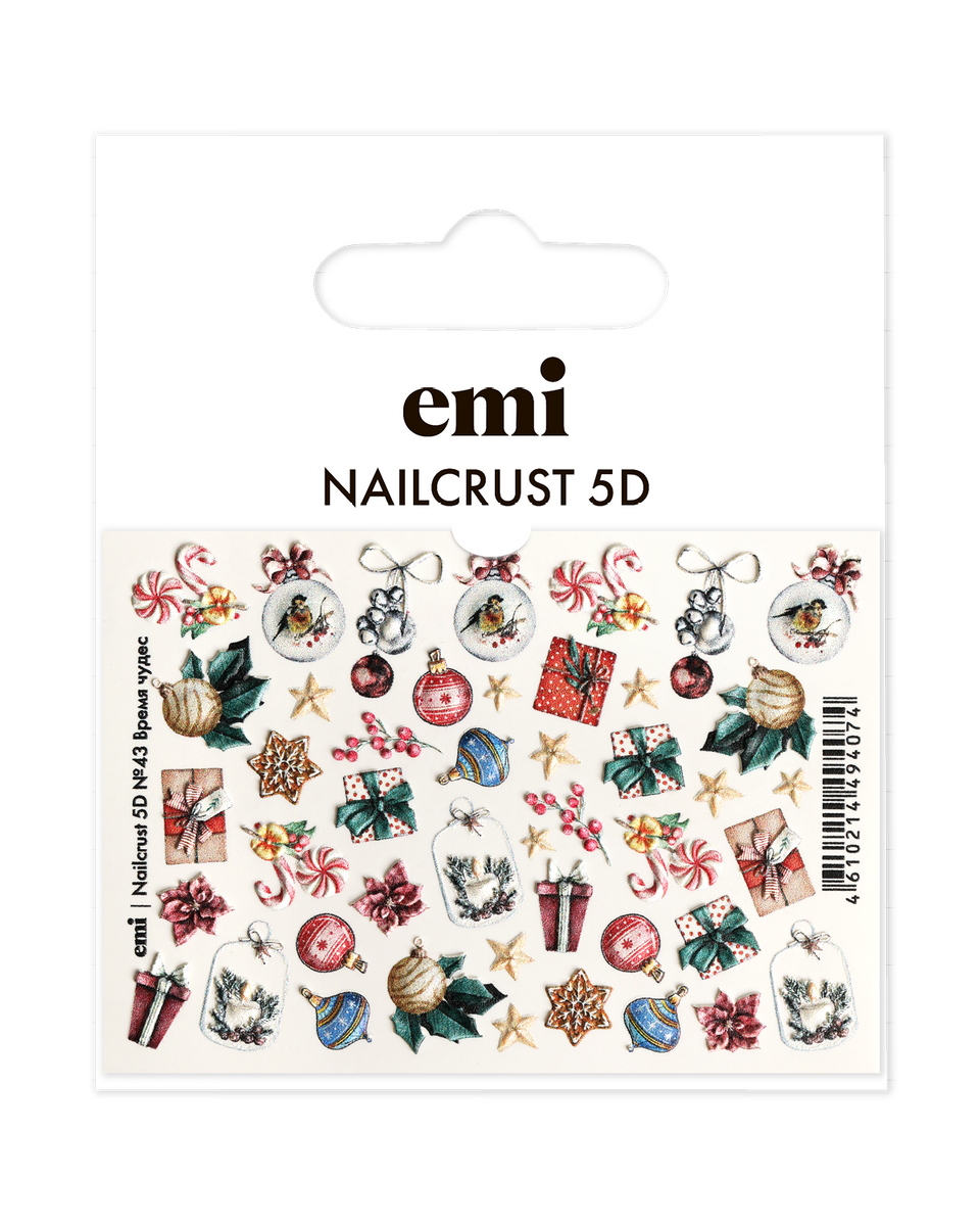 Купить NAILCRUST 5D №43 Время чудес в официальном магазине EMI с доставкой по России