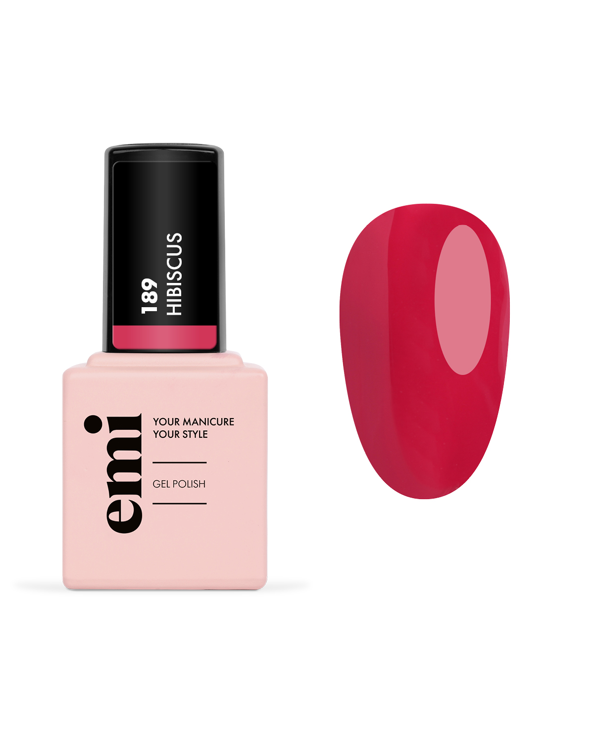 Купить E.MiLac GR Гибискус №189, 9 мл. в официальном магазине EMI с доставкой по России