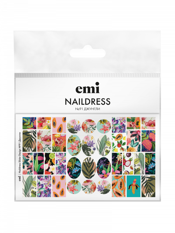 Купить Naildress Slider Design №91 Джунгли в официальном магазине EMI с доставкой по России
