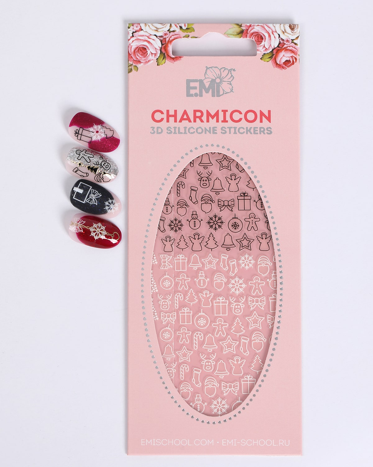 Купить Charmicon 3D Silicone Stickers №71 Merry Christmas в официальном магазине EMI с доставкой по России