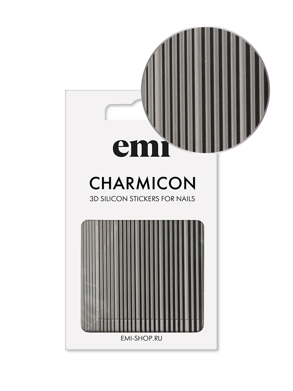 Купить Charmicon 3D Silicone Stickers №162 Линии черные в официальном магазине EMI с доставкой по России