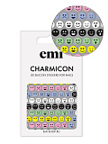 Купить Charmicon 3D Silicone Stickers №197 Цветные смайлы в официальном магазине EMI с доставкой по России
