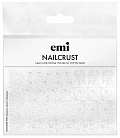 Купить NAILCRUST Трафареты-слайдеры №63 Анютины глазки и гортензии (на непрозрачной белой подложке) в официальном магазине EMI с доставкой по России