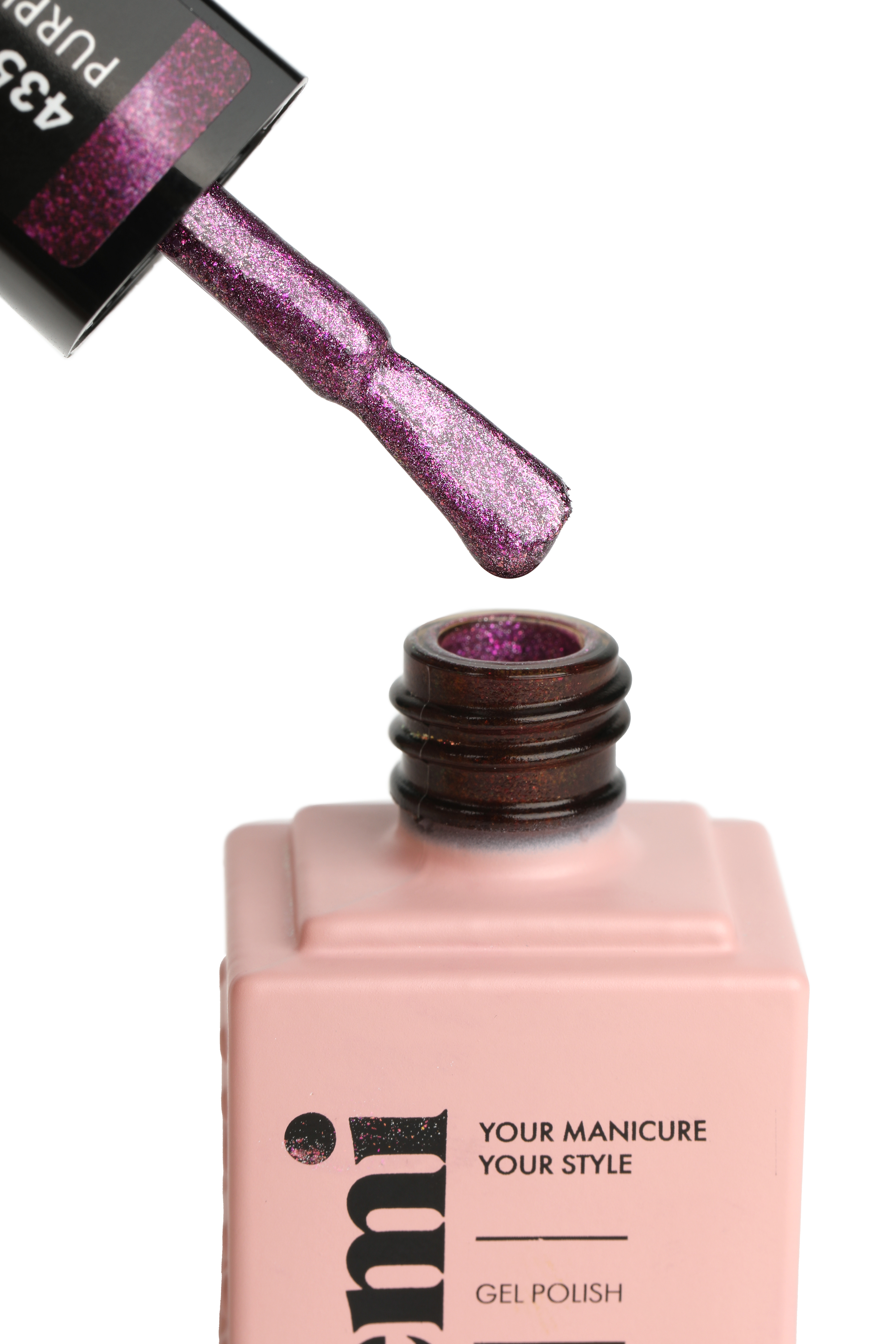 Купить E.MiLac Purple Сat Eye №435, 9 мл в официальном магазине EMI с доставкой по России