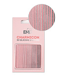 Купить Charmicon 3D Silicone Stickers №118 Линии серебро в официальном магазине EMI с доставкой по России