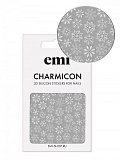 Купить Charmicon 3D Silicone Stickers №150 Снежинки белые в официальном магазине EMI с доставкой по России